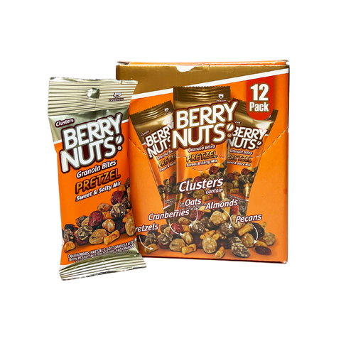 Berry Nuts Pretzels  88 oz (12 pack)