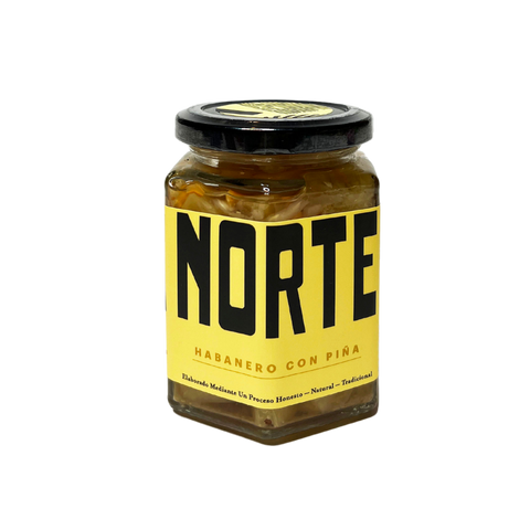 Salsa Norte Habanero con Piña (270gr) 