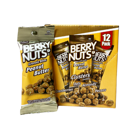 Granola Mantequilla Cacahuate y Fruto Seco 25 gr (12 pack)