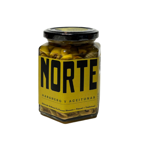 Salsa Norte Habanero y Aceituna (270gr) 